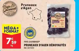 ALDI PRUNEAUX D'AGEN DÉNOYAUTÉS offre