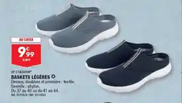 ALDI BASKETS LÉGÈRES offre