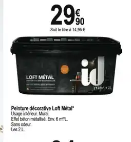 Tridôme Peinture décorative Loft Métal offre