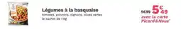 Picard Légumes à la basquaise offre