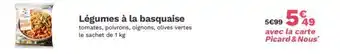 Picard Légumes à la basquaise offre