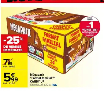 Carrefour Mégapack "Format Familial Cady'UP offre