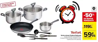 Carrefour Set De Cuissom 11 Piéces Dailycook offre