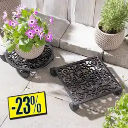 Norma Support roulant pour plantes offre