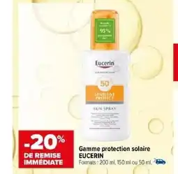 Carrefour maPara parapharmacie Gamme protection solaire EUCERIN offre