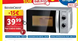 Lidl Four à micro-ondes offre