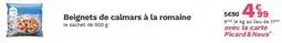 Picard Beignets de calmars à la romaine offre