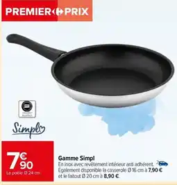 Carrefour Market Gamme Simpl offre