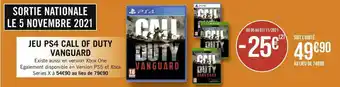 Géant Casino Jeu ps4 call of duty vanguard offre