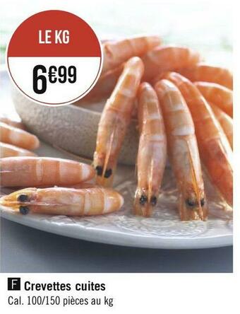 Géant Casino Crevettes cuites offre