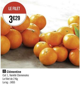 Géant Casino Clémentine offre