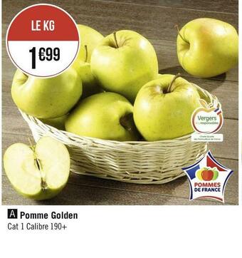 Géant Casino Pomme golden offre