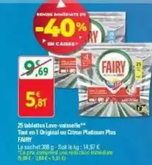 G20 Herta - pâte feuilletée tarte en or offre