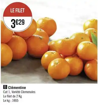 Géant Casino Clémentine offre