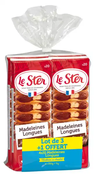 Carrefour Market LE STER Madeleines longues offre