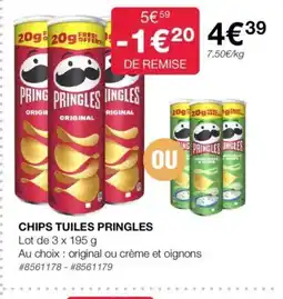 Costco CHIPS TUILES PRINGLES offre