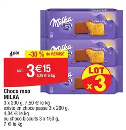 Migros Choco moo MILKA offre