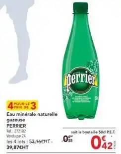 METRO Perrier - eau minérale naturelle gazeuse offre