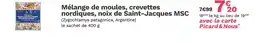 Picard PICARD Mélange de moules, crevettes nordiques, noix de Saint-Jacques MSC offre