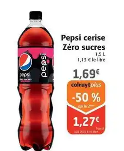 Colruyt Pepsi - zéro sucres offre