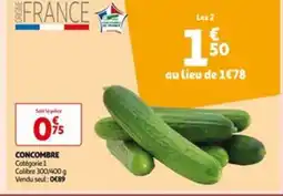Auchan CONCOMBRE offre