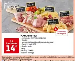 Auchan PLANCHE BISTROT offre