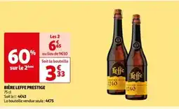 Auchan BIÈRE LEFFE PRESTIGE offre