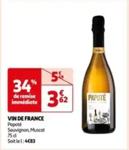 Auchan VIN DE FRANCE offre