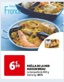 Auchan PAËLLA DE LA MER MAISON BRIAU offre