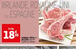 Auchan AGNEAU: CÔTE OU CÔTE offre
