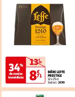 Auchan BIÈRE LEFFE PRESTIGE offre