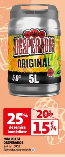 Auchan MINI FÛT 51 DESPERADOS offre