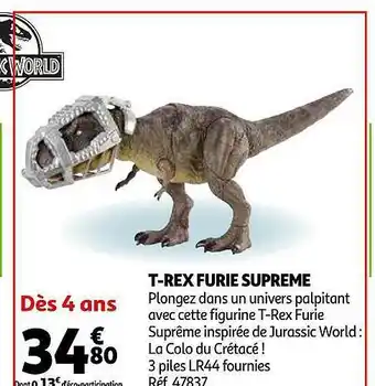 Auchan T-rex Furie Supreme offre