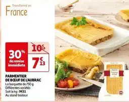 Auchan Maison tino - parmentier de boeuf de l'aubrac offre