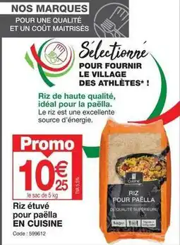 Promocash En cuisine - riz etuve pour paella offre