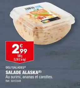 ALDI DELI'SALADES SALADE ALASKA offre