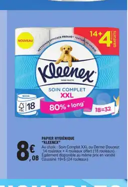 E.Leclerc PAPIER HYGIÈNIQUE "KLEENEX offre