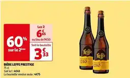 Auchan Leffe - bière prestige offre