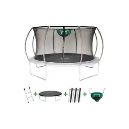 E.Leclerc Trampoline prestige jumper 4,25 m et panier basket offre