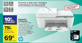 Carrefour Imprimante multifonction offre
