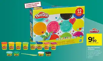 Carrefour Play-doh couleurs éclantes offre