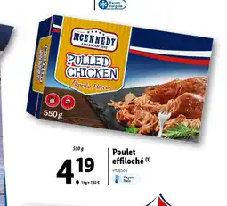Lidl Poulet effiloché (3) offre