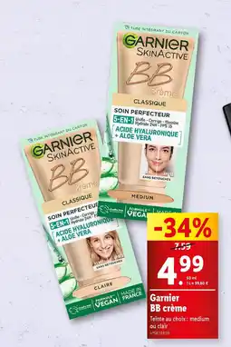 Lidl Garnier BB crème offre
