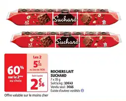Auchan ROCHERS LAIT SUCHARD offre