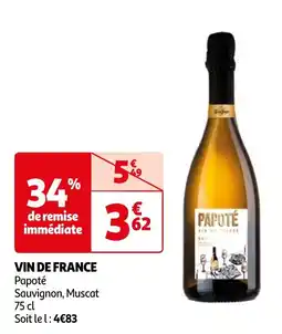 Auchan VIN DE FRANCE offre