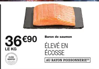 Monoprix Baron de saumon offre