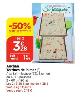 Auchan Terrines de la mer (B)