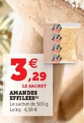 Amandes Effilees