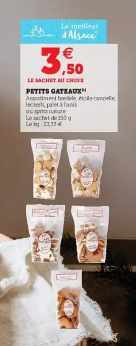 Hyper U Petits Gateaux offre