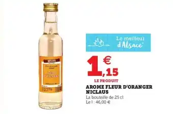 Arome Fleur D'Oranger Niclaus